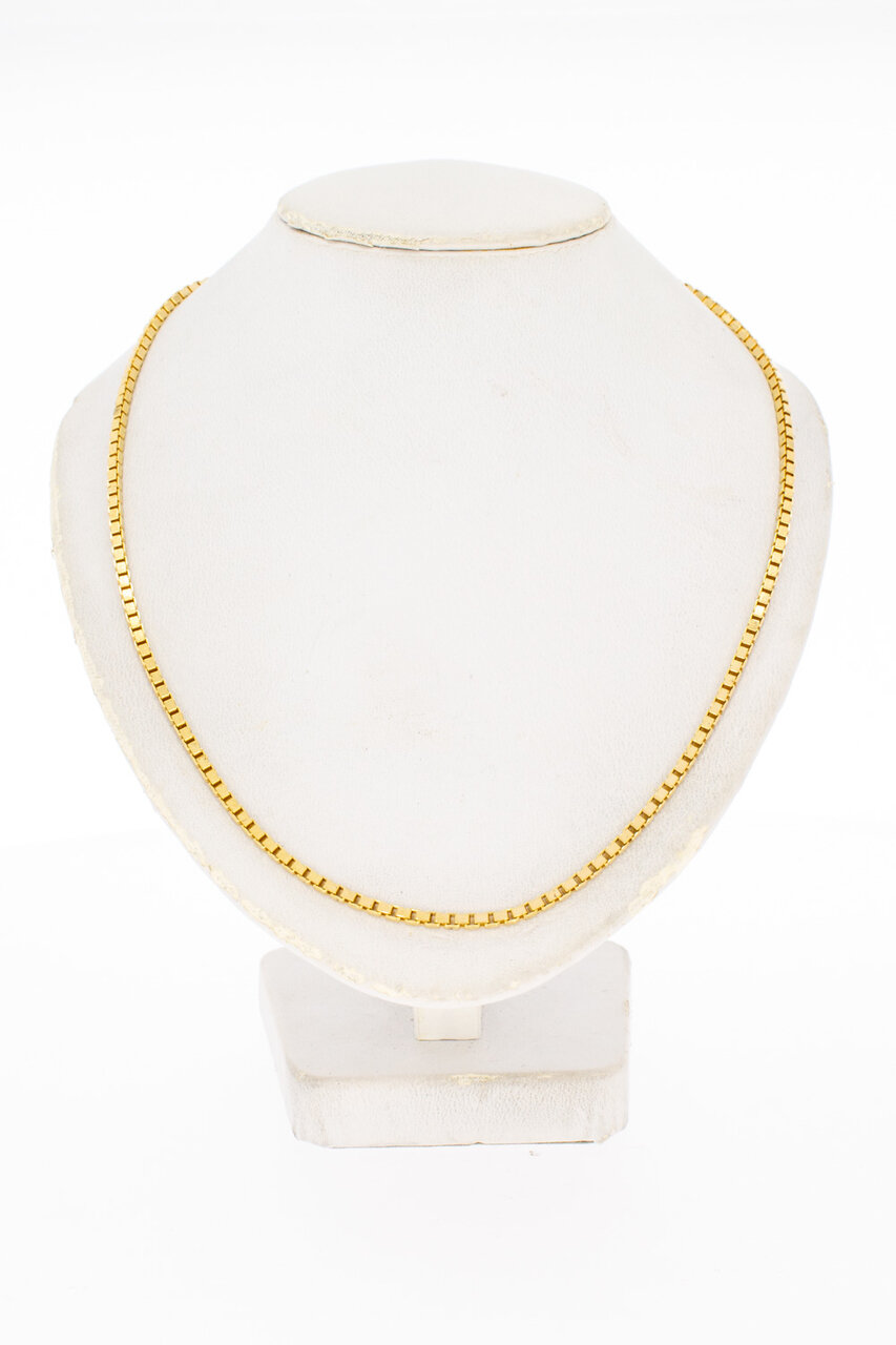 Venezianer Goldkette 18 Karat - 65,5 cm