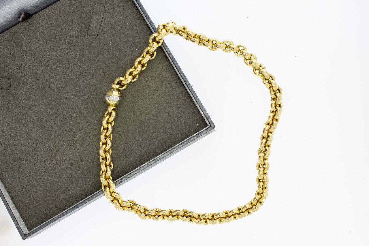 Erbskette 18 Karat Gold - Länge 45,2 cm