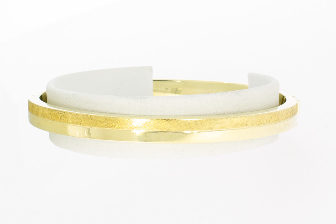 Gelbgold 14 Karat Armreif - 62,7 x 56,4