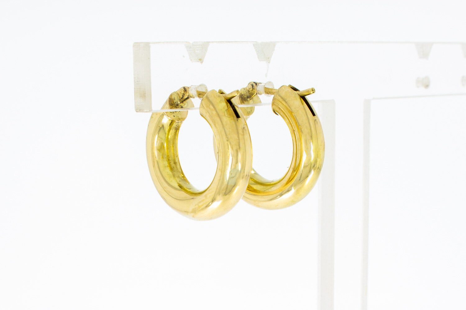 Gold Creolen 18 Karat - Durchmesser 2 cm