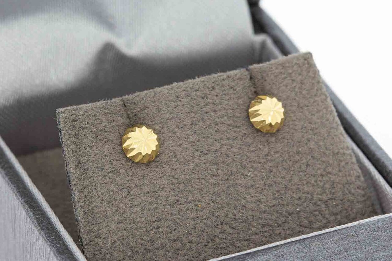 585 Gold Damen Ohrstecker - 0,5 cm