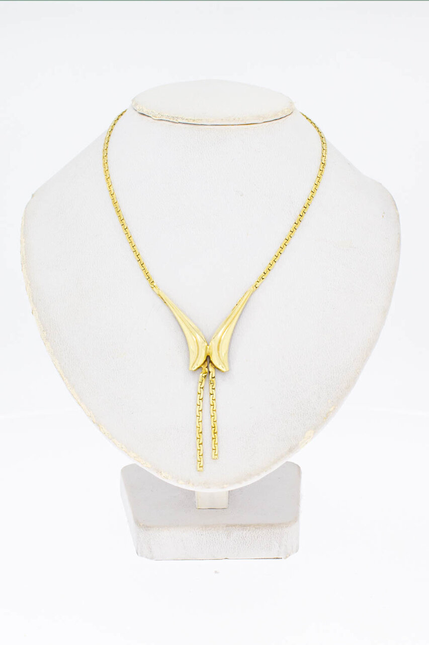 14 Karat Gold Damen Halskette - 42 cm