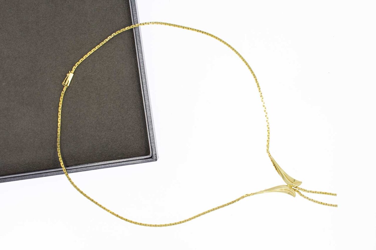 14 Karat Gold Damen Halskette - 42 cm