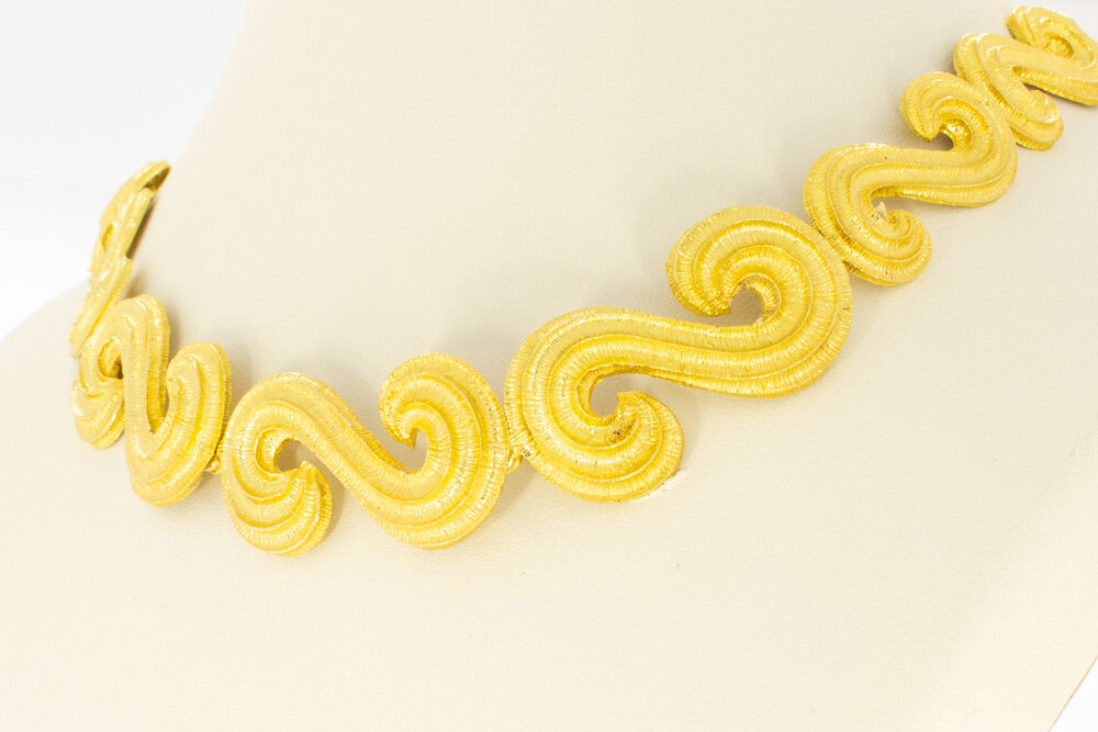 Halskette 18 Karat Gelbgold - 43 cm
