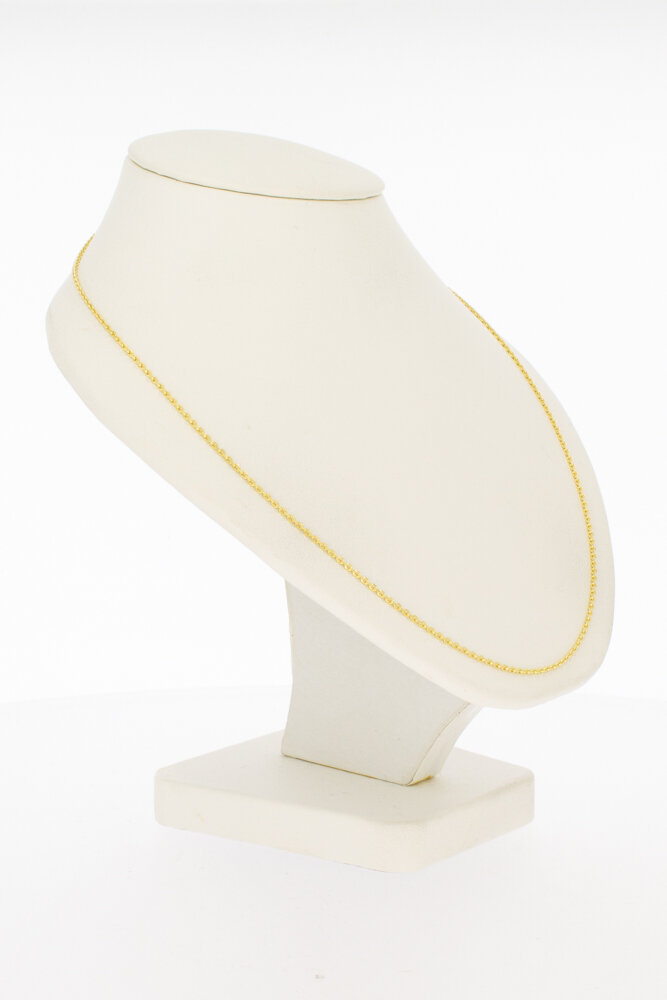 585 Gelbgold Ankerkette - 50,5 cm