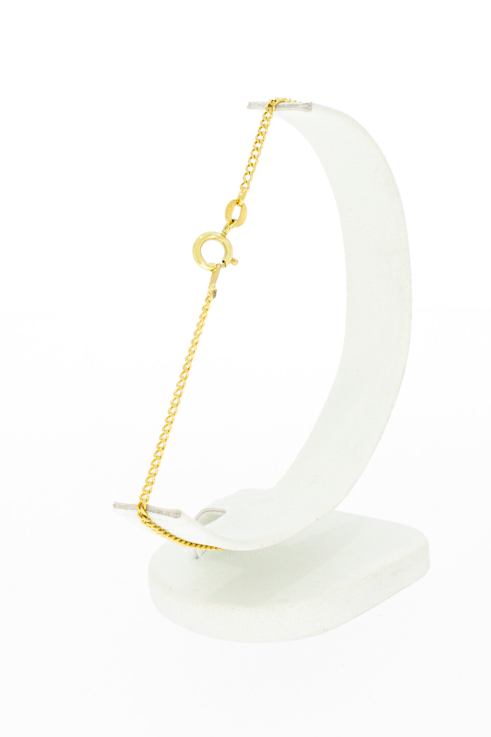 Panzerarmband 18 Karat Gold - 22,8 cm