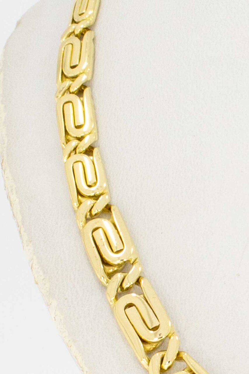 18 Karat Goldene Halskette - 46 cm