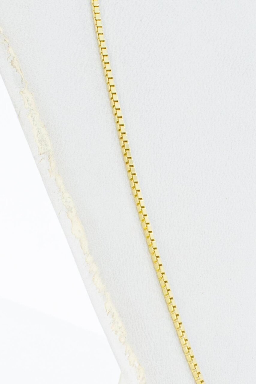14 Karat Venezianer Damenkette - 38,5 cm