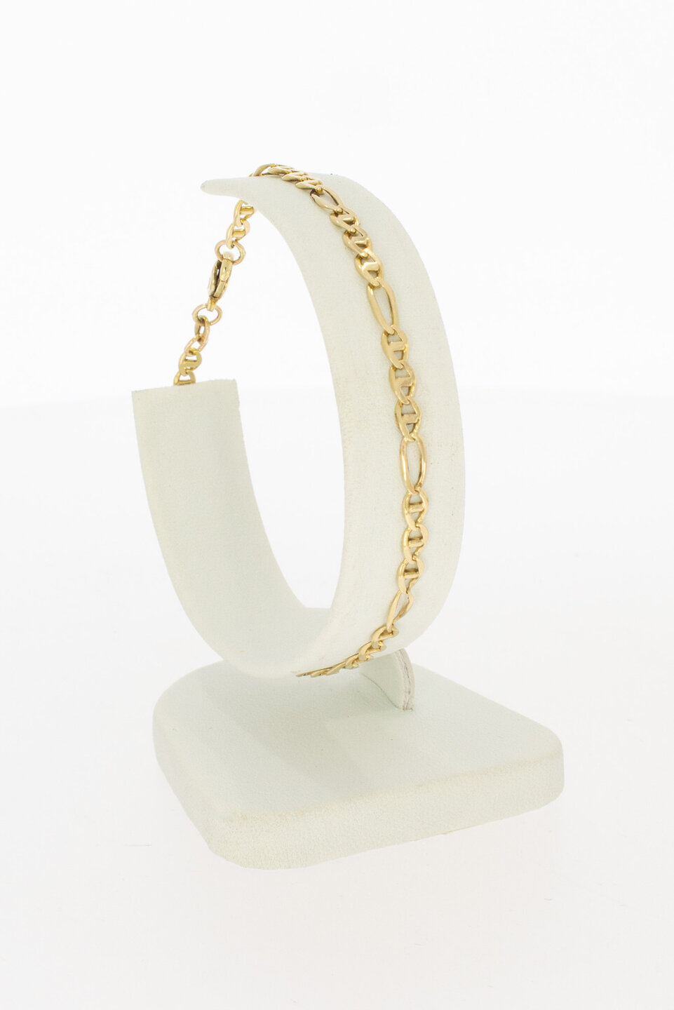 585 Anker Gold Armbändchen - 19,5 cm