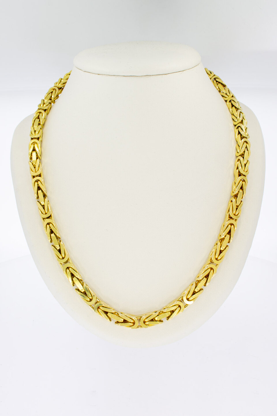 Byzantinischen Herren Kette 750 Gold - 80 cm