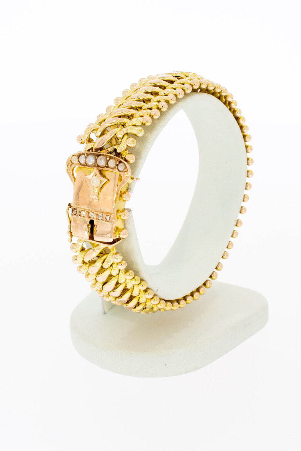 Edelstein Goldarmband 585 - 17,9 cm