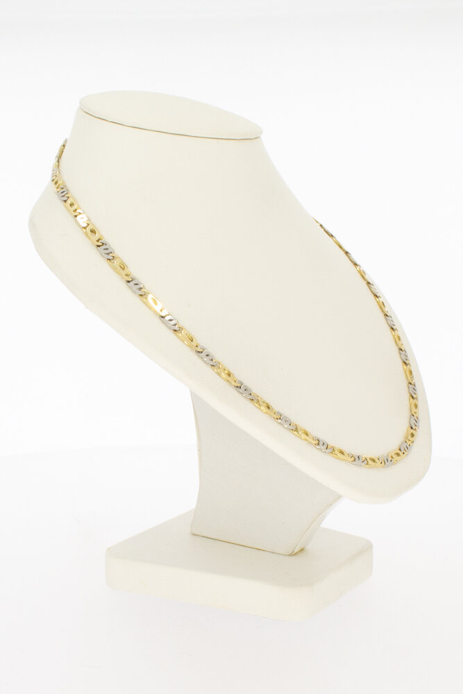 585 Gold Figaro Halskette - 61,5 cm