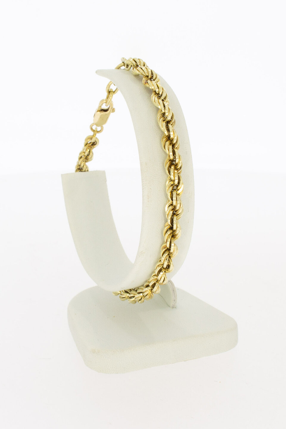 Kordelarmband 14 Karat Gold - 21 cm