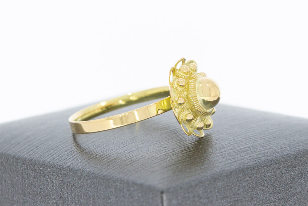 14 Karat Gold Vintage Ring - 17,3 mm