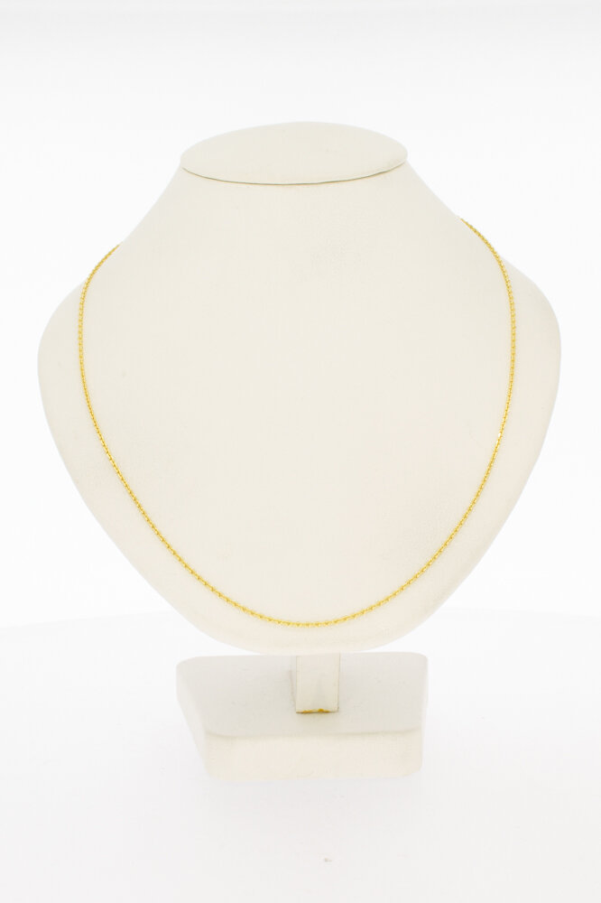 585 Gelbgoldene Ankerkette – 55,8 cm