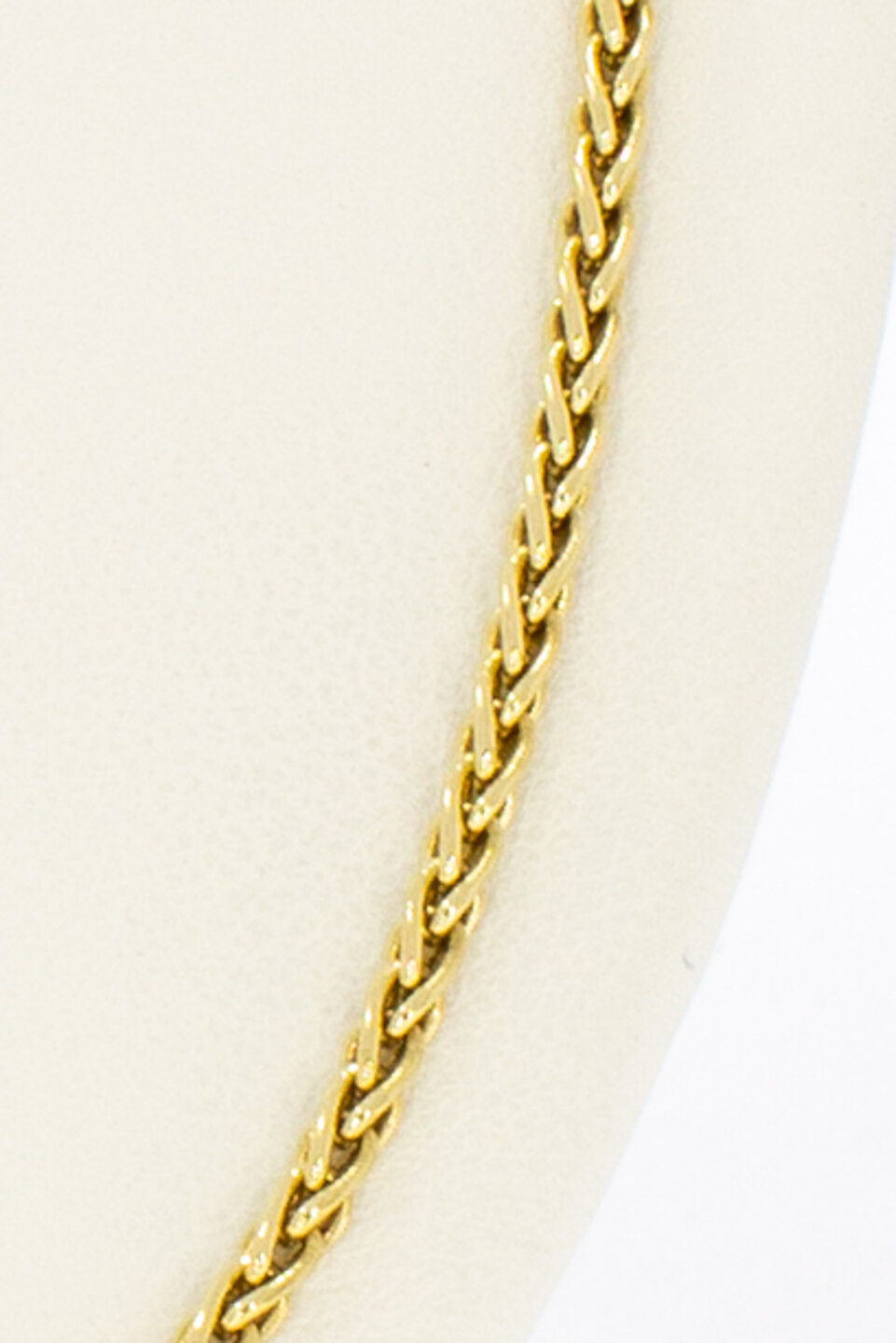 Fuchsschwanzkette 14 Karat Gold - 42,5 cm