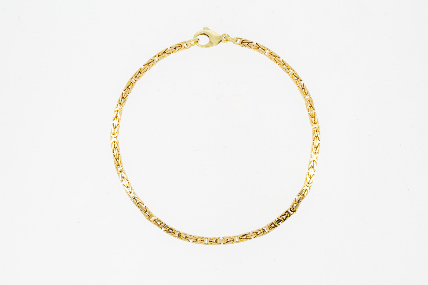 Byzantinisches Armband 14 Karat Gold - 23 cm