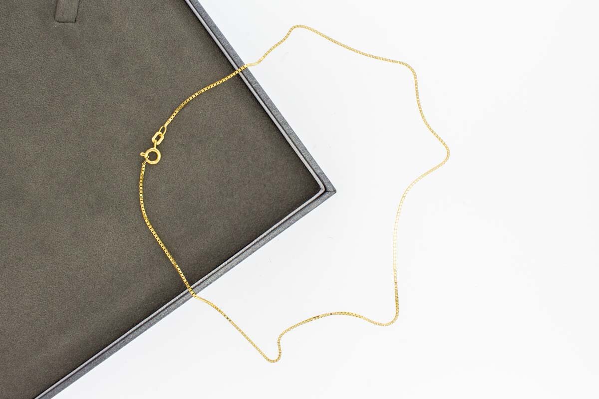 18 Karat Gold Venezianerkette - 40,5 cm