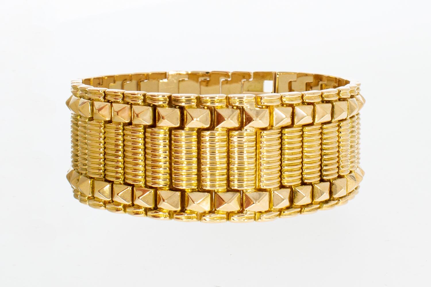 Breites Armband 18 Karat Gold - 18,9 mm