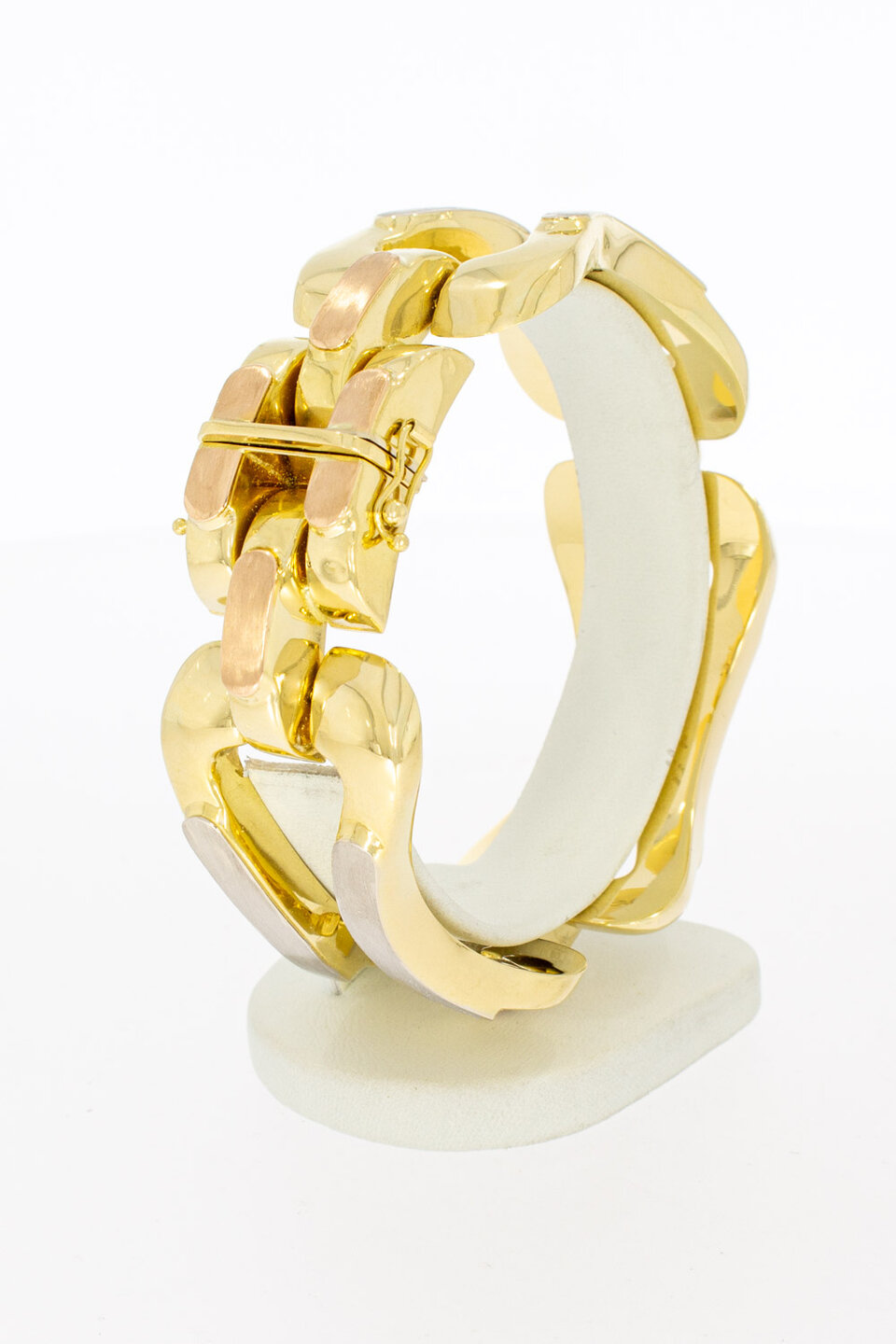 18 Karat Gold Designer Armband - 20 cm