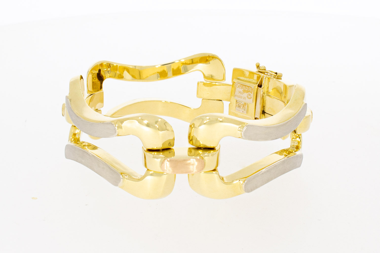 18 Karat Gold Designer Armband - 20 cm