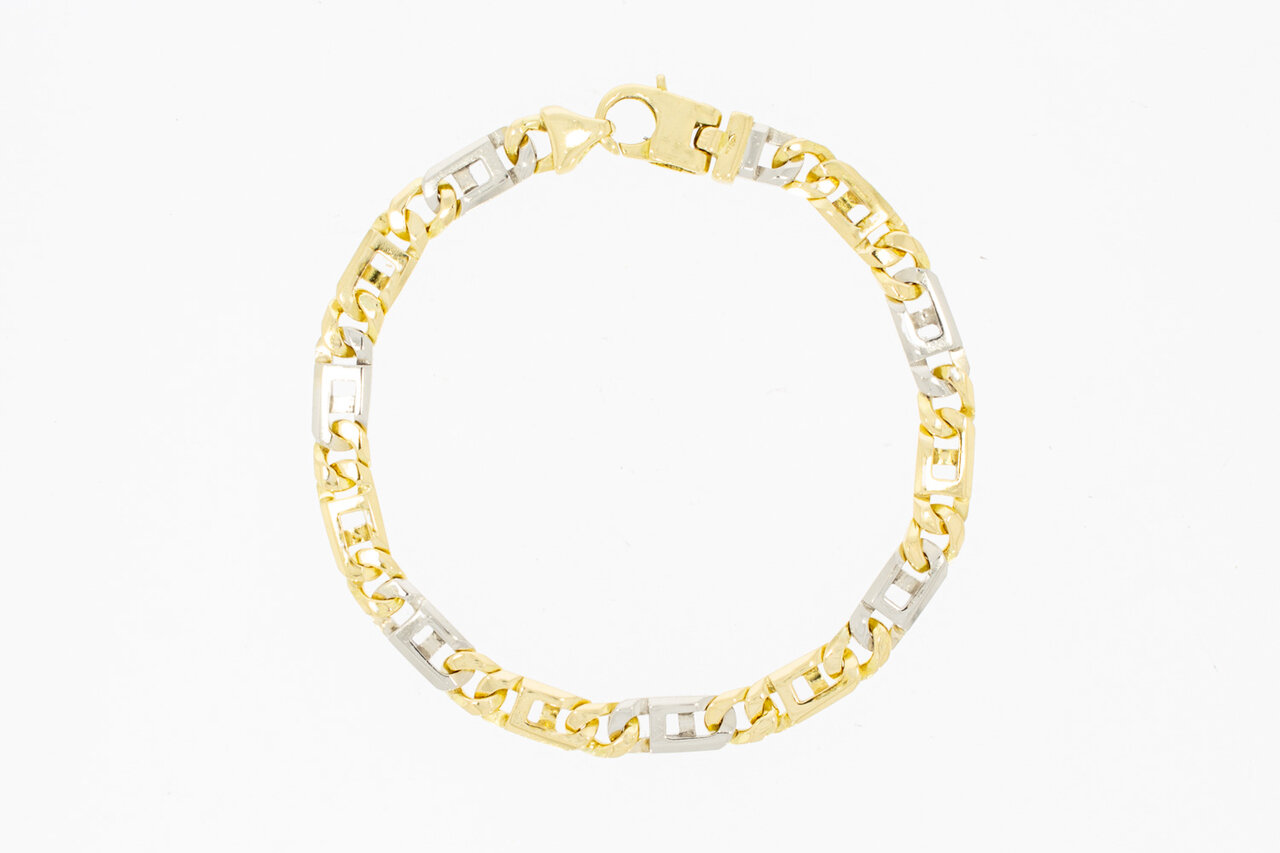 Rolex- Armband 750 Bicolor Gold - 21,9 cm