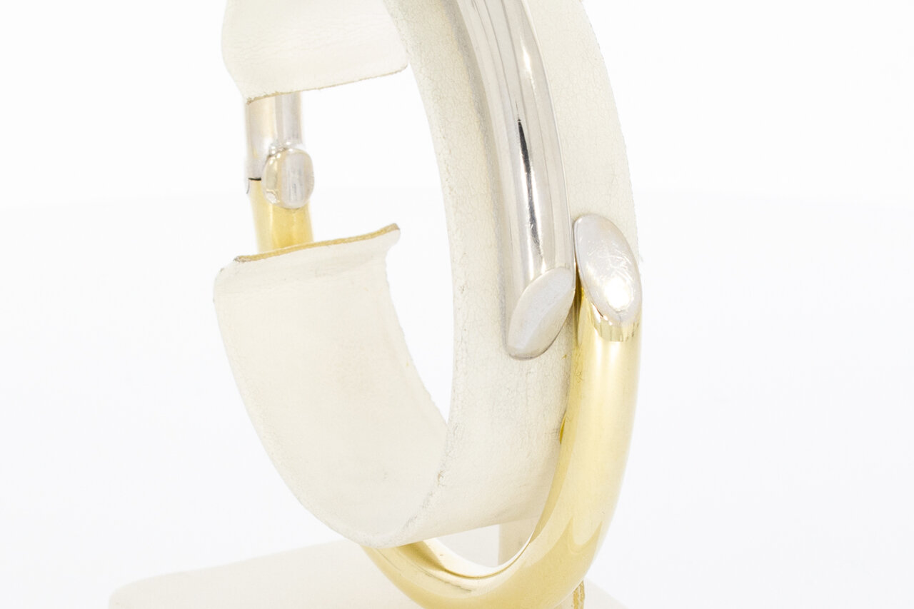 585 bicolor Gold Armreif  61,3 mm x 49,4 mm