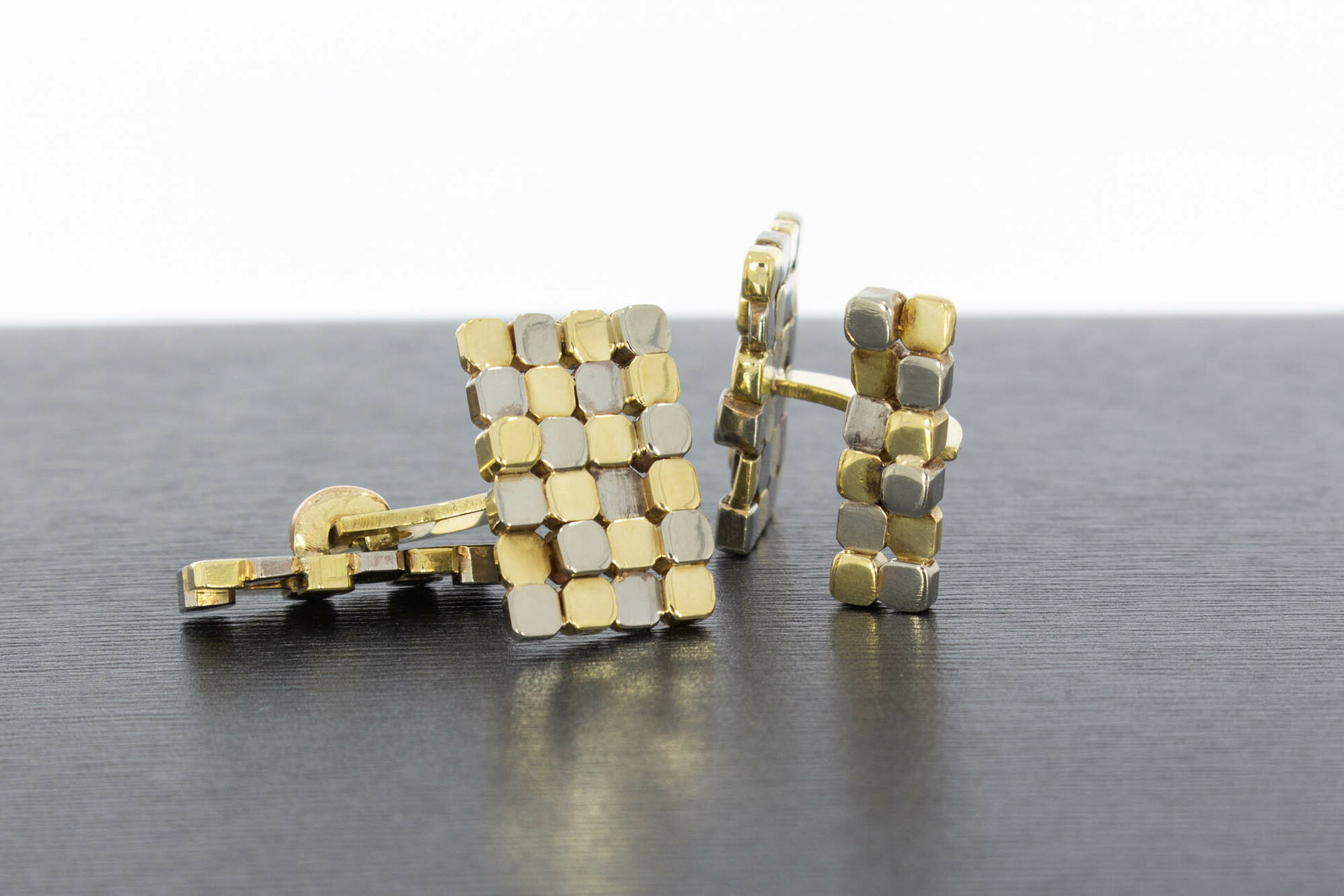 Manschettenknöpfe 585 Gold - 1,8 cm