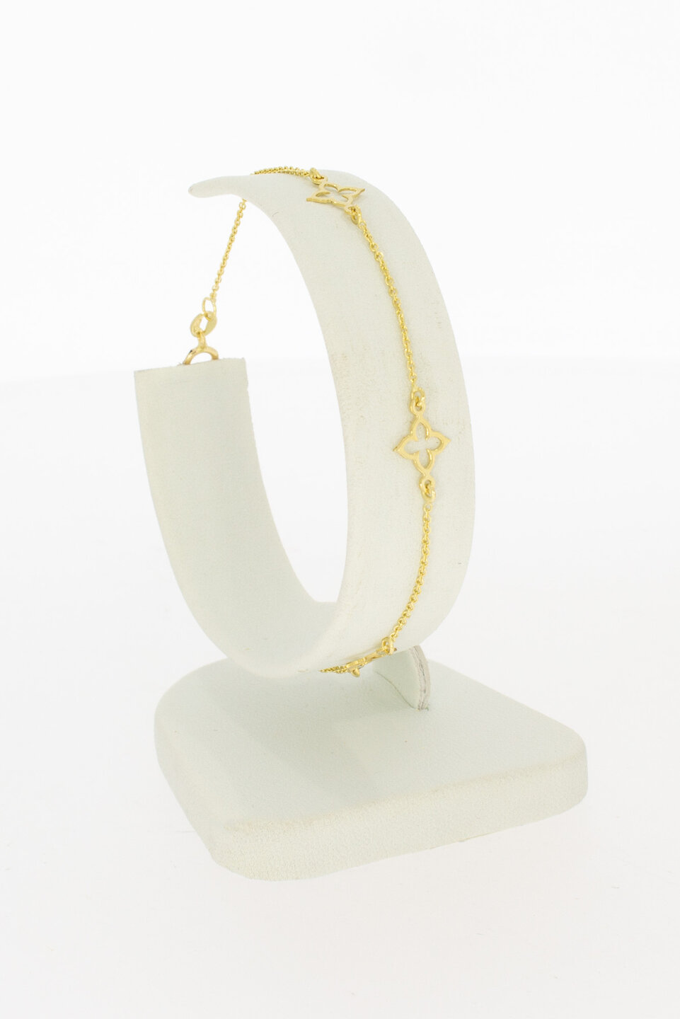 9 Karat Gold Armband für Damen - 18,5 cm