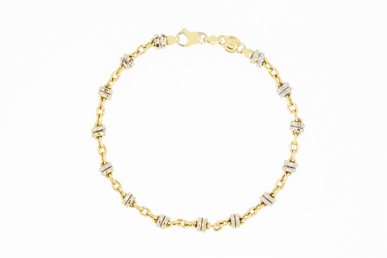 18 Karat Armbändchen Gold - 21,6 cm