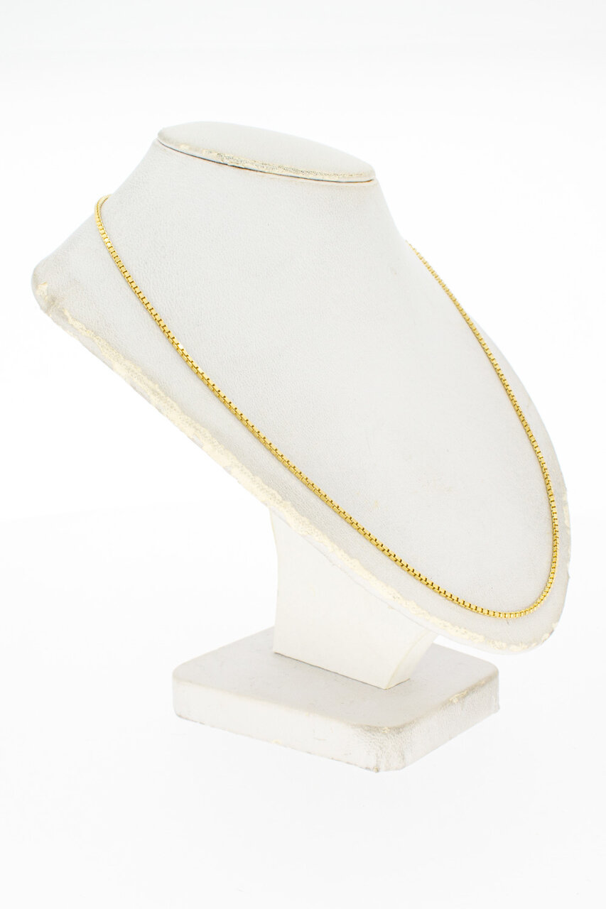 18 Karaat Venetiaanse Ketting - 46 cm