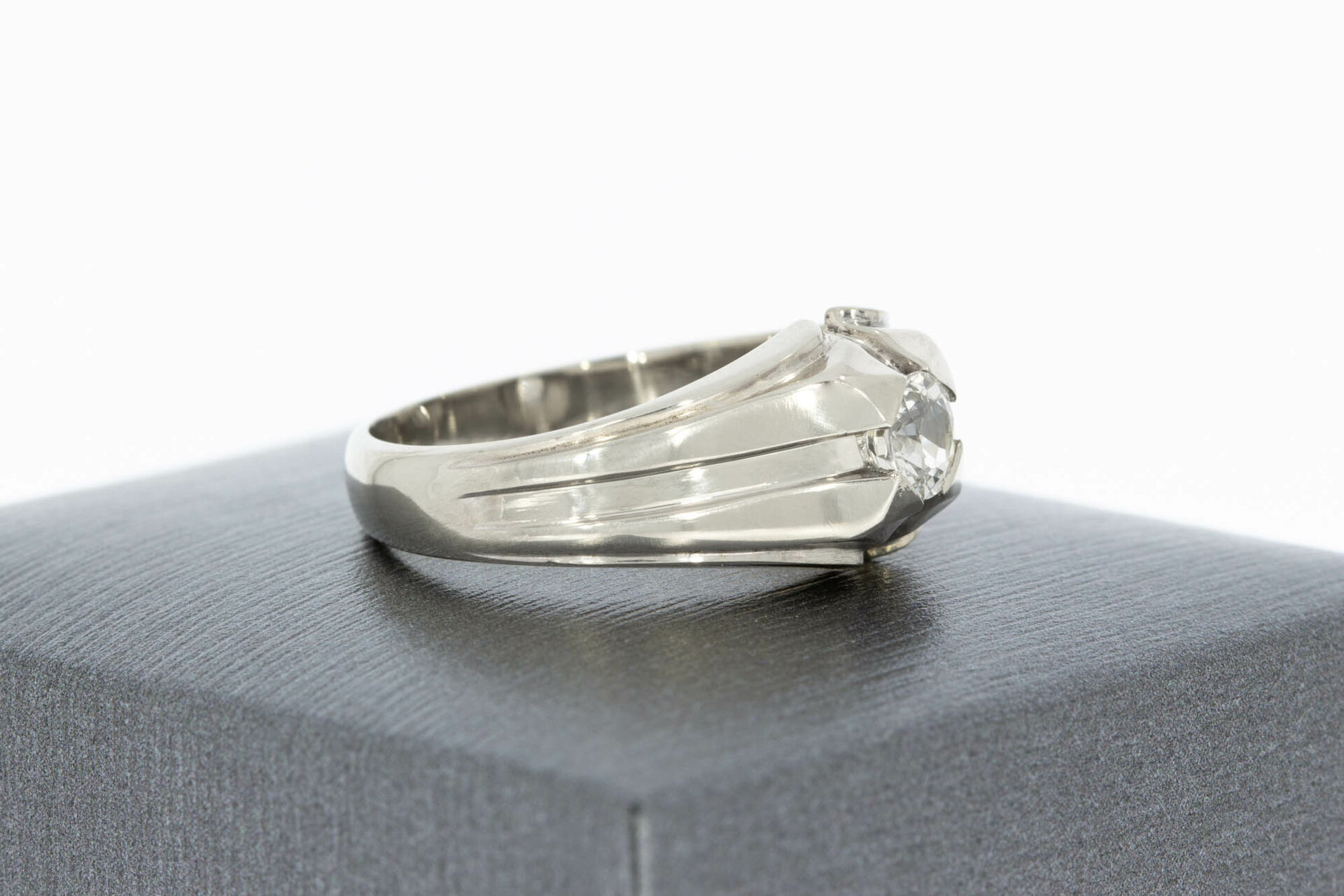 750 Gold Pinky Herrenring - 18,9 mm