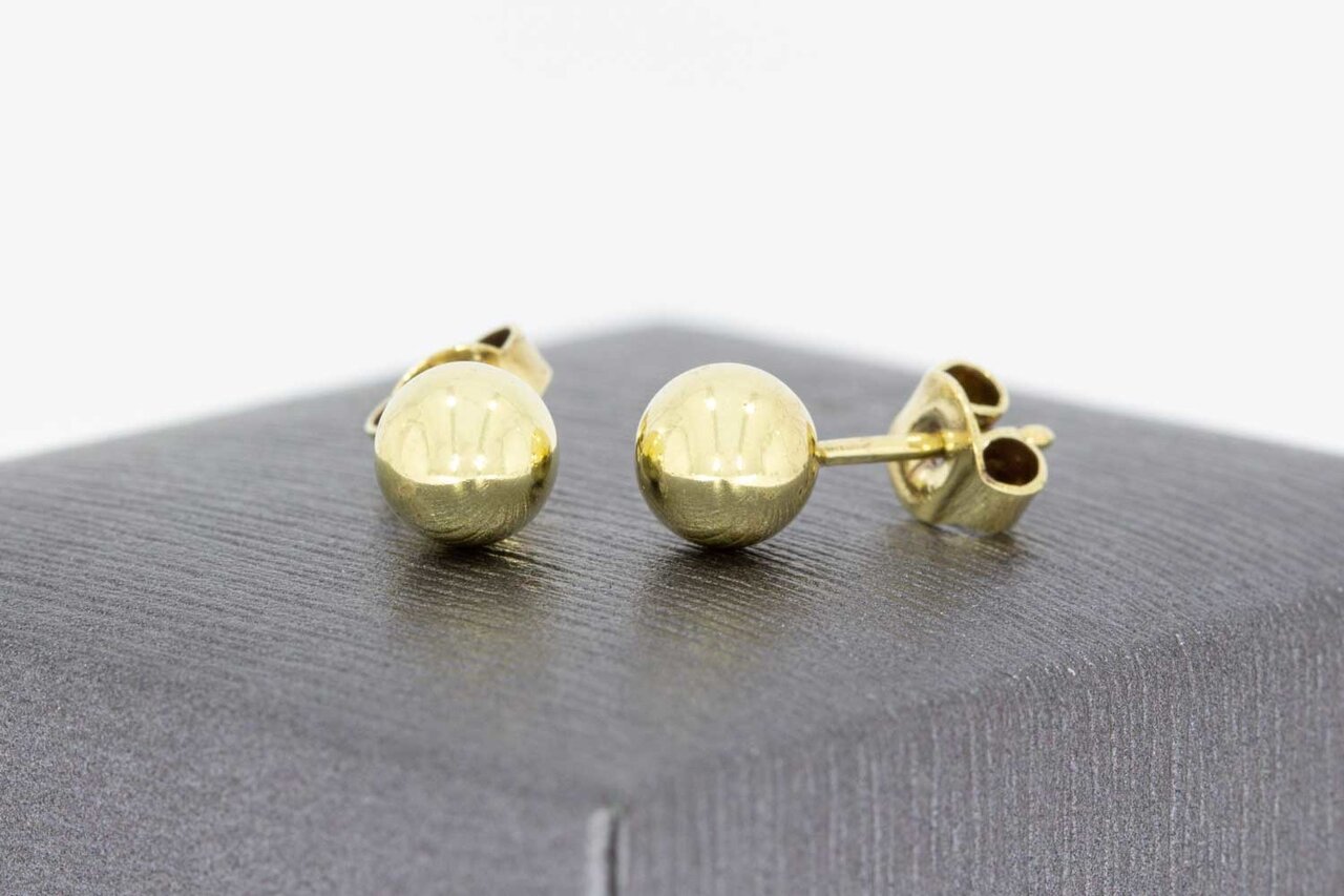 585 Gold Ohrstecker Damen - 0,6 cm