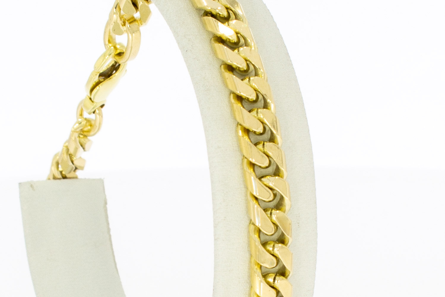 Panzerarmband 14 Karat Gold - 21 cm