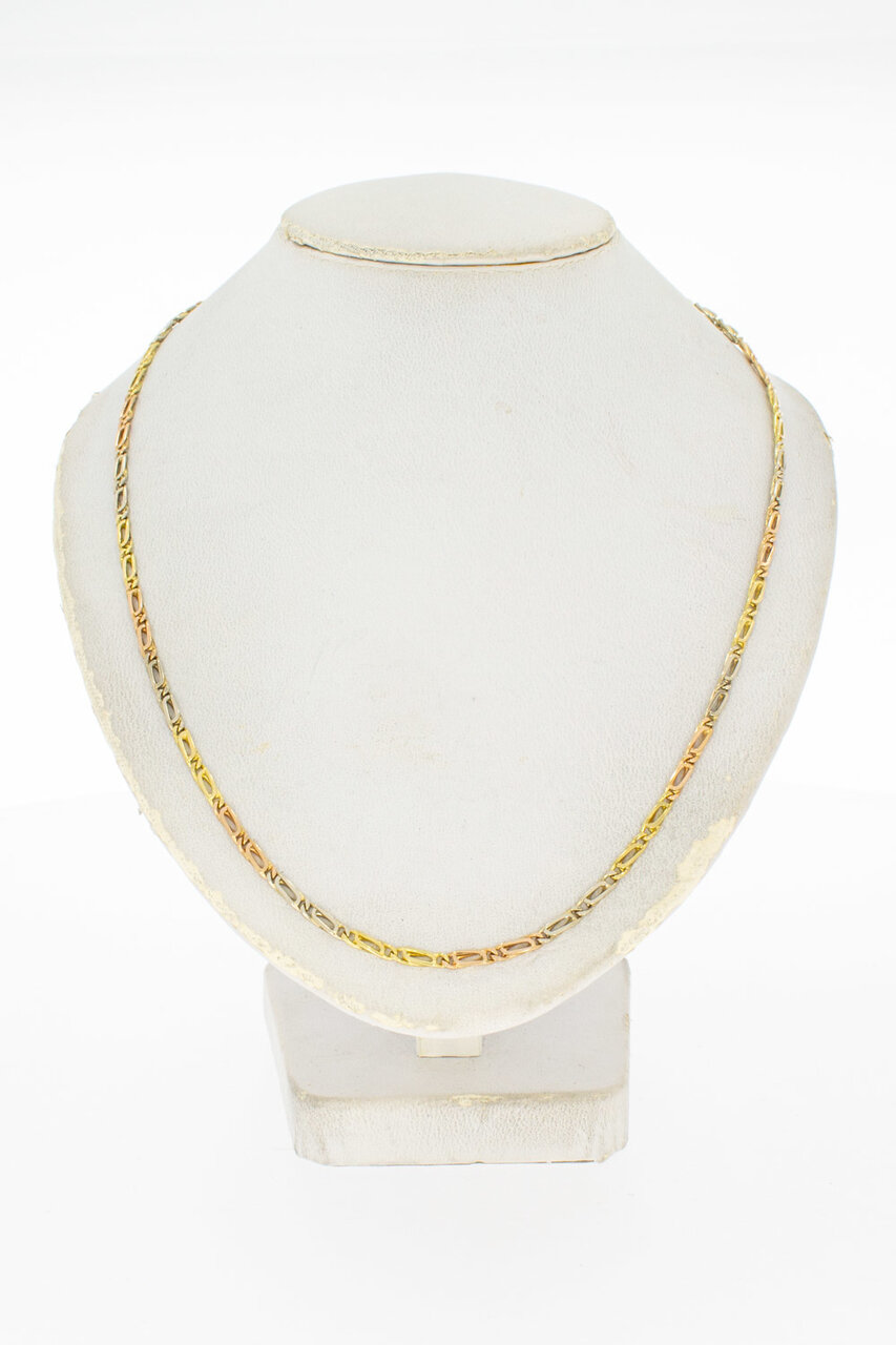 18 Karat Falkenaugekette - 71,1 cm
