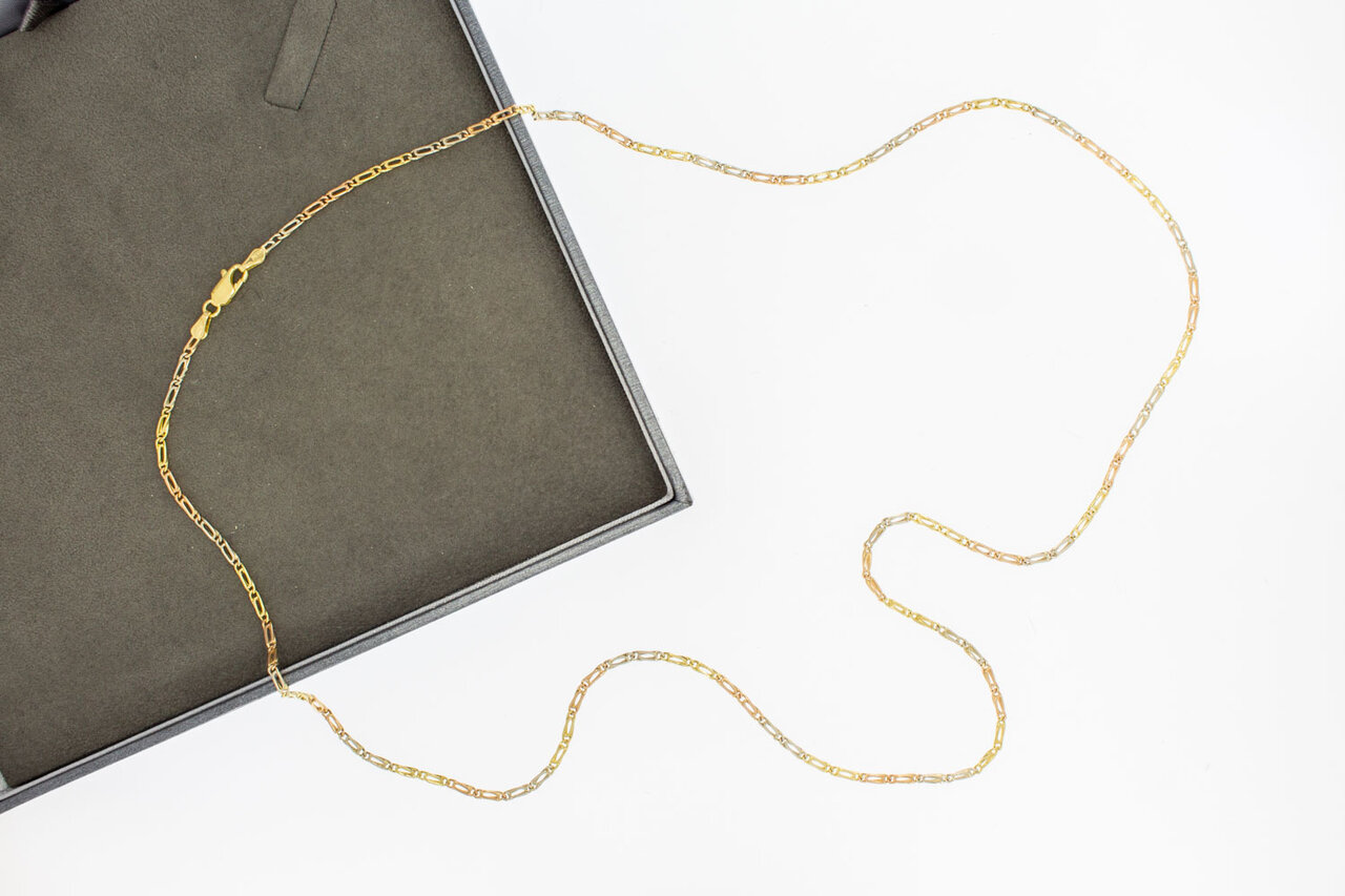 18 Karat Falkenaugekette - 71,1 cm