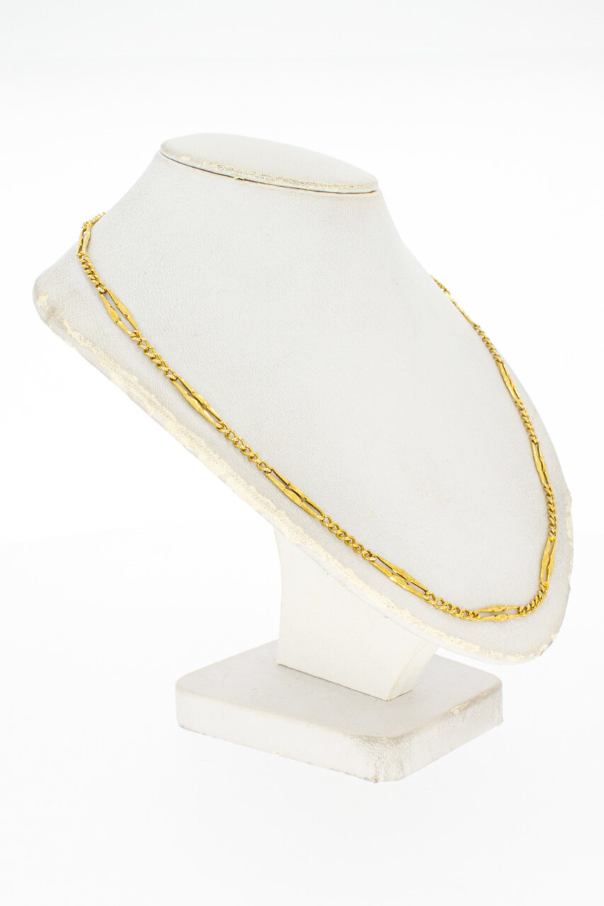 Panzer Goldkette 14 Karat - 48,5 cm