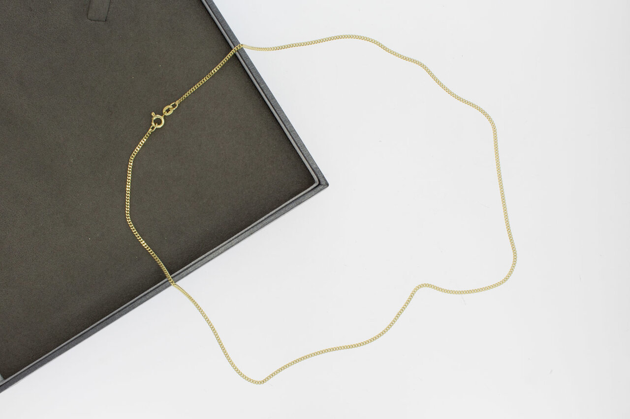 Panzer 750er Gelbgoldkette - 45 cm