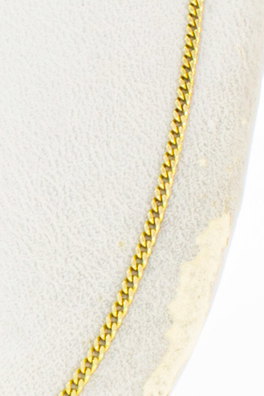 Panzer 750er Gelbgoldkette - 45 cm