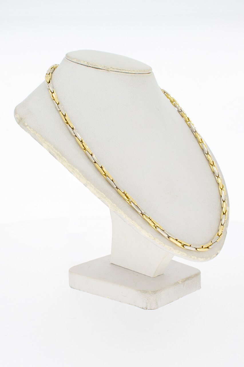 18 Karat Gold Barrenhalskette - 61,5 cm