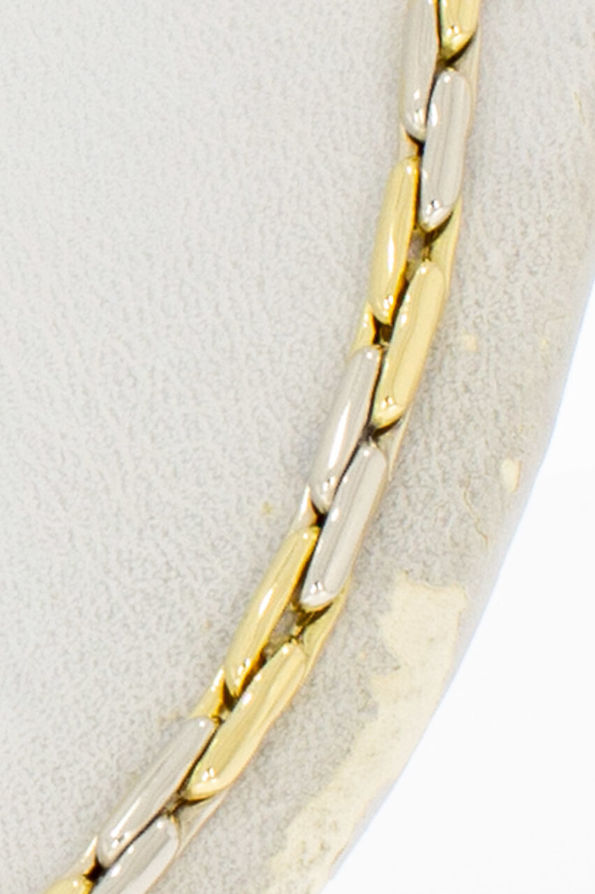 18 Karat Gold Barrenhalskette - 61,5 cm