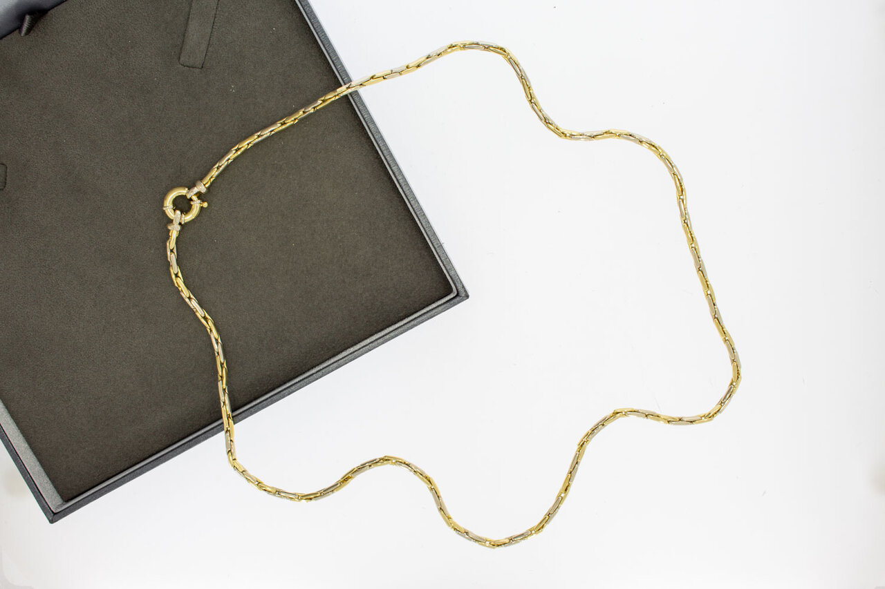 18 Karat Gold Barrenhalskette - 61,5 cm