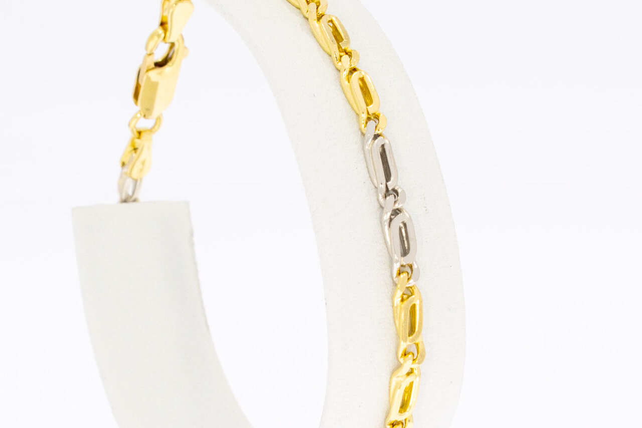 Falkenauge Armband 18 Karat Gold - 18,9 cm