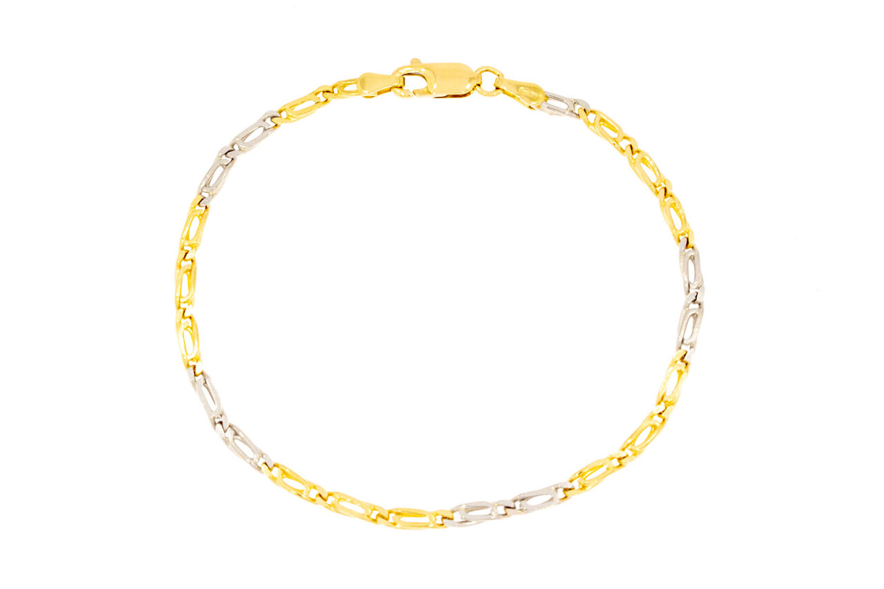 Falkenauge Armband 18 Karat Gold - 18,9 cm