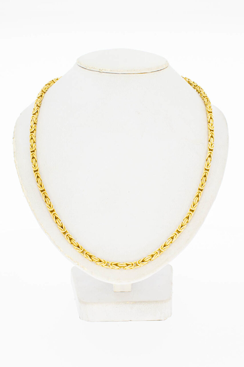 Byzantinischen Kette 14 Karat - 65,2 cm