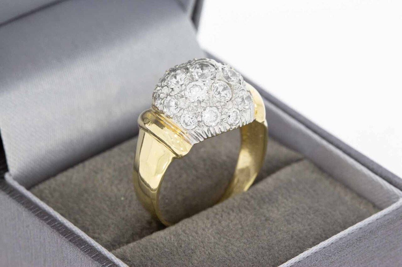 14 Karat Gold Damen Ring - 19,2 mm