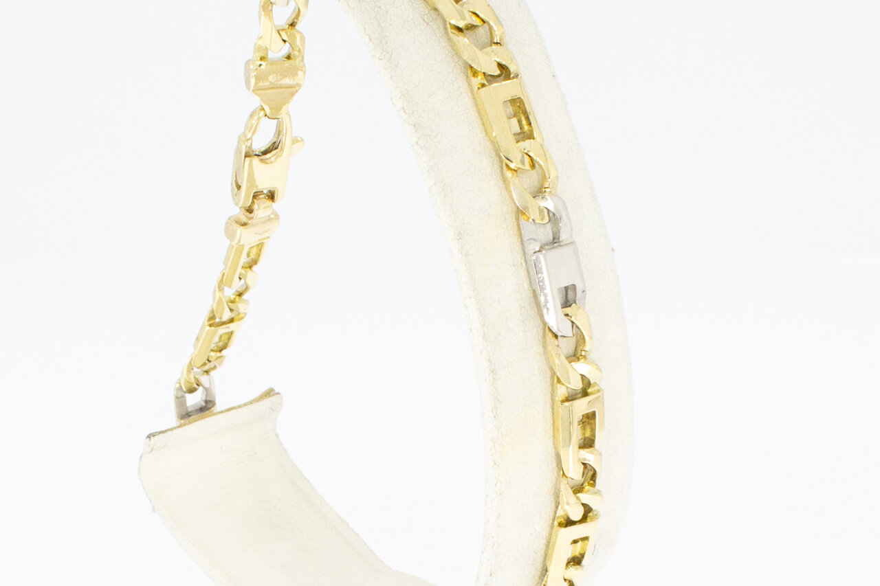 Rolex 585 bicolor Goldarmband - 22,7 cm