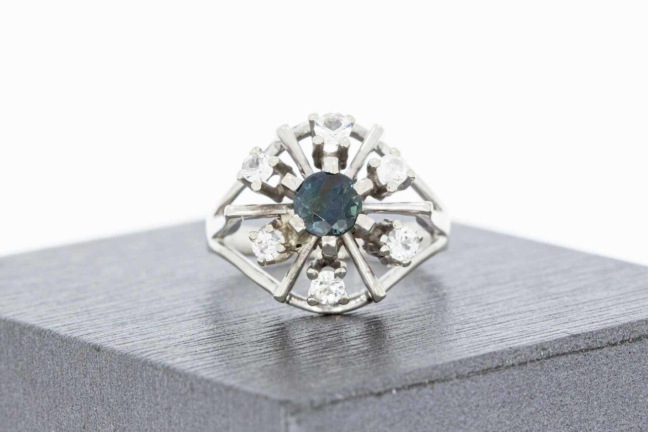 Edelstein Ring 14 Karat Gold - 16,9 mm