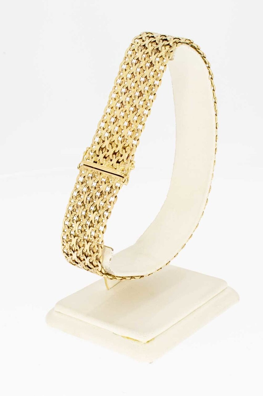 14 Karat Vintage Gold Armband - 23,3 cm