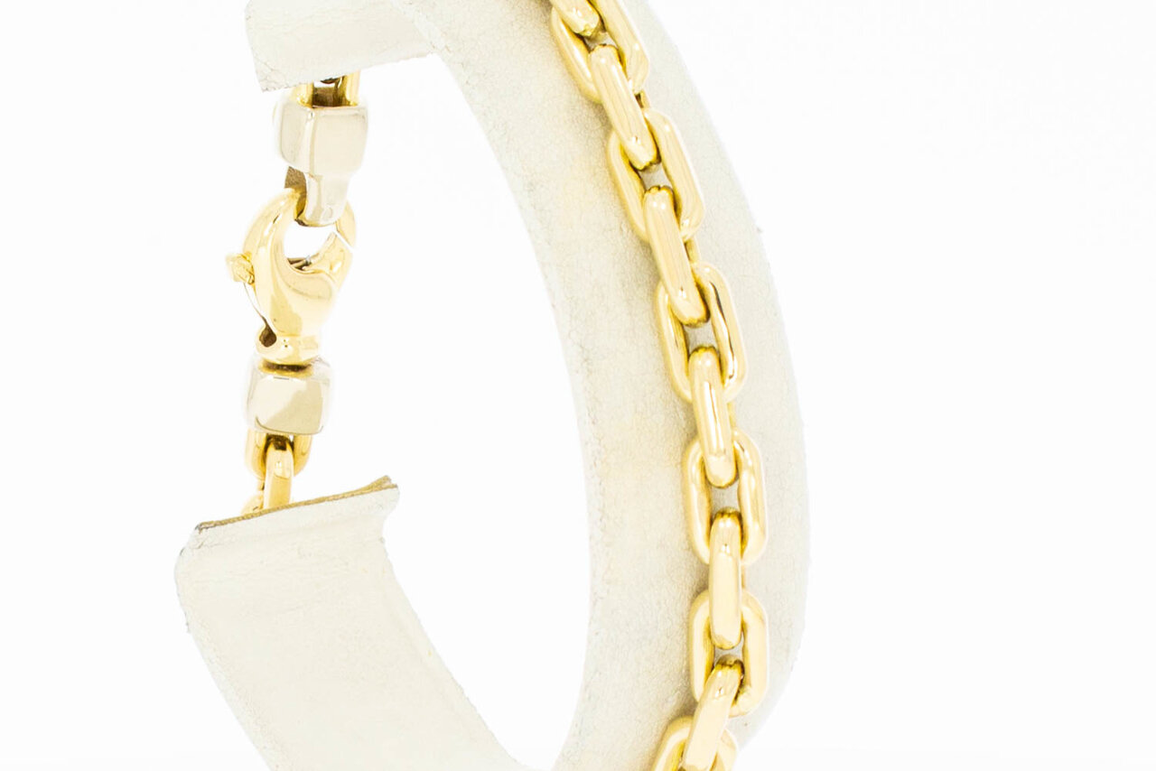 Ankerarmband 14 Karat Gold - 21,8 cm